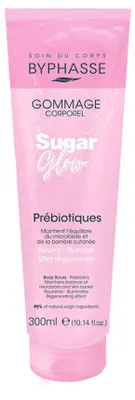 Image de Byphasse Sugar Glow Gommage corporel prébiotique 300 ml