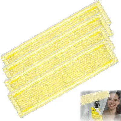 Image de Tampons de nettoyage - Pour le chiffon microfibre Kärcher Nettoyeur de vitres extérieur - Housse de mop microfibre - pour - WV 2/WV5