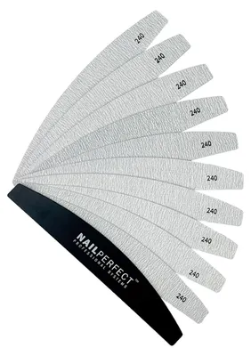 Imagen del producto de NailPerfect Feile: Herramientas NailPerfect, higiene, limas, 240#, juego de 10 unidades