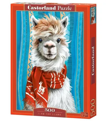 Zdjęcie produktu dla Castorland I am the Llama 500 pcs, 500 szt., Animals, 9 lat(a)