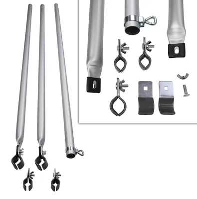 Produktbild von Teleskopierbarer Dachgepäckträger – Verstärkung aus Aluminium