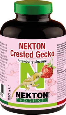 Produktbild von NEKTON Erdbeer Genuss für Nasenkampfsgeckos - 250g ausgewogenes Futter