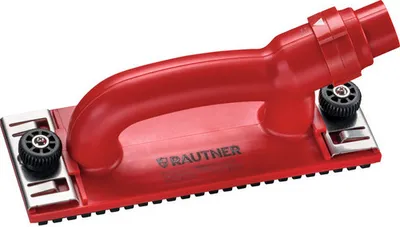 Produktbild von RAUTNER Handschleifer mit Absaugung 228 x 82 mm Durchmesser Absaugung 26 mm
