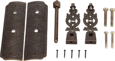 Image de Ancienne penderie tiroir tire magnifiquement grav?s haut livre en laiton armoire poign?e de traction pour commode ?tapes penderies