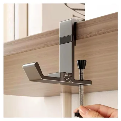 Produktbild von Verstellbarer Tischkantenhaken, Bohrfreier Hängehaken Für Und Handtaschen, Magnetischer, Faltbarer Multifunktions-tischhaken Für 1,4–5,8 cm