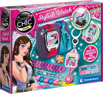 Obrázok produktu pre Clementoni Crazy Chic 18635, Módne, Stylish watch, 7 rok / roky, Viacfarebný