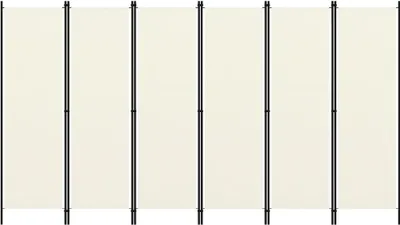 Produktbild von 6-tlg. Raumteiler Weiß 300x180 cm