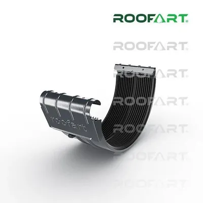 Produktbild von Roofart Dachrinnenverbinder Rinnenverbinder Größe 7 tlg anthrazit RAL 7016