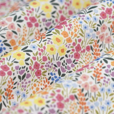 Productafbeelding van Cretonne, bloemenprint, kleurrijk