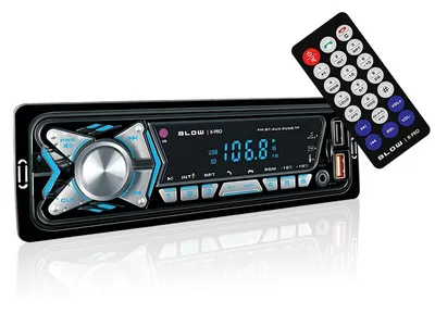 Produktbild von Rádio BLOW X-PRO MP3/USB/micro USB/BLUETOOTH Car Black