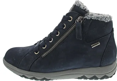 Produktbild von Waldläufer H-Teresa Schnürstiefel Blau in Gr. 40.5