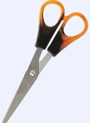 Image de Ciseaux scolaires - 13.5 cm ambre GRAND
