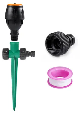 Obrázek produktu pro 360° otočný zavlažovací systém pro trávník s 360stupňovým otočením pro zavlažování trávníku, květin a zeleniny
