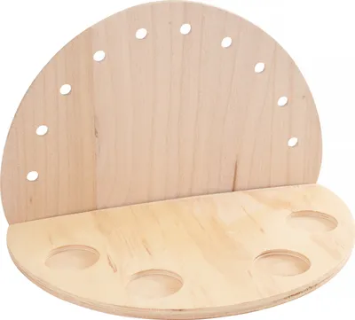 Produktbild von VBS Lichterbogen mit 4 Teelichthaltern, Rückwand,B29,5 x H19cm,Platte B 29,5xT19
