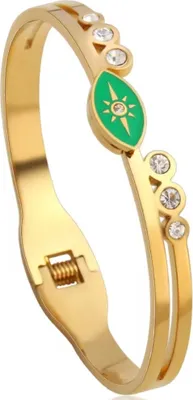 Immagine prodotto di Bracciale FE-32702 in Oro con Bussola Verde KP32702