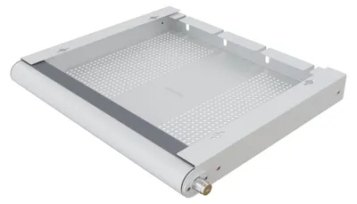 Productafbeelding van Dataflex 20.620, 1 stopcontact, staal, wit, 1 stuk, 478 mm, 420 mm