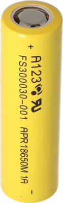 Zdjęcie produktu dla Akumulator litowy APR18650M1B 1100 mAh 3,2 V – 3,3 V LiFePo4, 64,95 x 18,2 mm