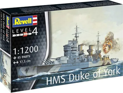 Produktbild von Revell Adventskalender|Revell Control|Revell Battleship HMS Duke of York, Revell Modellbausatz
