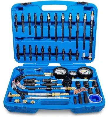 Image de Compressiomètre et Contrôleur de Fuite pour Moteurs Essence Diesel - 8401 - Précision et Fiabilité pour Diagnostic - D-Work