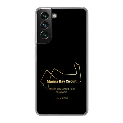 Produktbild von MuchoWow® Handyhülle Schutzhülle Hülle für Samsung Galaxy S22 Singapur - Formel 1 - Rennstrecke Silikon Softcase Handy Hülle - Mobiltelefonhülle