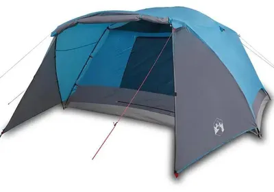 Obrázek produktu pro Stanovací stan, vodotěsný, prostorný design, modrá barva