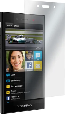 Produktbild von 6er-Pack PhoneNatic Displayschutzfolien klar  kompatibel mit BlackBerry Z3