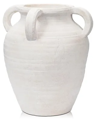 Image de Vase en terre cuite artisanale, 25 cm