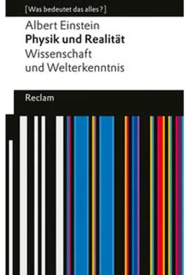 Obrázek produktu pro Physik und Realität. Wissenschaft und Welterkenntnis