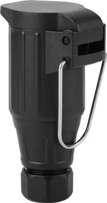 Produktbild von Schwarzer Anhängeradapter, 12N -Stecker -Stecker -Stecker für europäische Auto Caravan Towbar Towing
