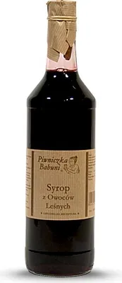 SYROP OWOCE LEŚNE 1L PIWNICZKA BABUNI