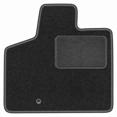 Produktbild von Fahrermatte Velours für Volkswagen Routan 2008-2016 (Minivan) – 1-tlg, Graphit, passgenau – Wielganizator LUX