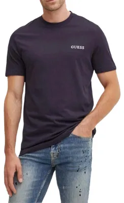 Produktbild von Guess - T-Shirt für Herren, Regulär NA713 (L) (Marine)