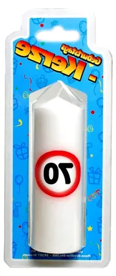 Produktbild von Zahlenkerze für den 70. Geburtstag