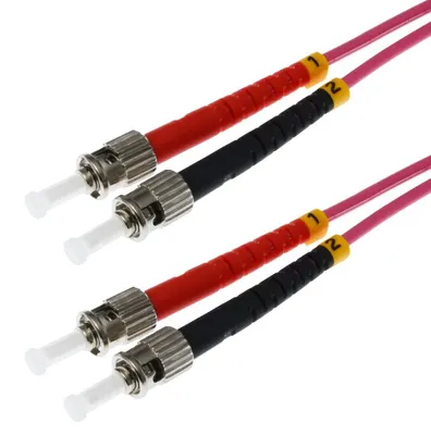 Produktbild von Helos Patch-Kabel - ST multi-mode (M) zu ST multi-mode (M)