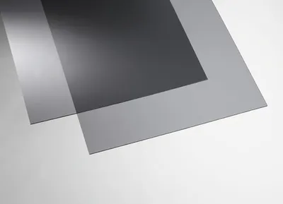 Produktbild von Acrylcolorplatte glatt grau 1250 x 500 x 3 mm