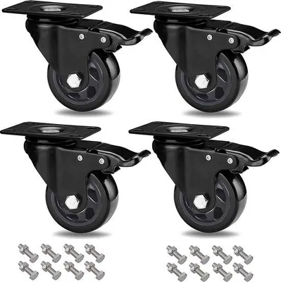 Productafbeelding van Famanu Zwenkwielen Set – Meubelrollers met 360° draaibaarheid