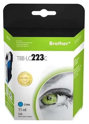 Productafbeelding van Inktpatroon, compatibel met Brother LC223, cyaan, nieuw