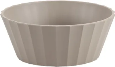 Image de KESPER Saladier pour fruits et salades, plastique marron, diamètre 15 cm, hauteur 6 cm