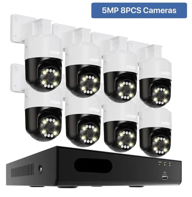 Obrázok produktu pre Bezpečnostný systém: CCTV kamera – monitorovacia kamera – bezpečnostná kamera – kamerový systém – systém záznamu (NVR)