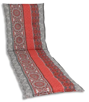 Produktbild von GO-DE Textil, Liegenauflage Rollliege, Einzelset, Farbe: rot, Maße ca.: 190 cm x 60 cm x 7 cm, Rückenhöhe: 142