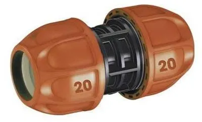 Image de Rallonge Claber Ø 20 mm pour tuyaux en polyéthylène - Irrigation souterraine