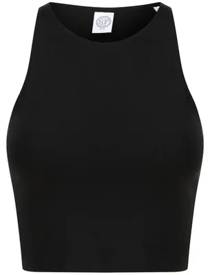 Produktbild von SF Women - Kurzes Top für Damen LT4811 (XL) (Schwarz)