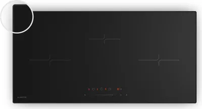 Image de Klarstein Velaire Slim Plaque Induction 80cm - 3 Zones, 5500W Boost, Curseur Tactile, Minuterie, Sécurité Enfants, Indicateur Chaleur Résiduelle, Plaque Cuisson Induction Encastrable