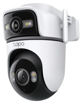 Obrázok produktu pre TP-LINK TC47 Outd Dual Lens Pan/Tilt SecurityCam - WLAN - 0,1 Gbps