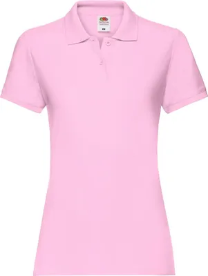 Produktbild von Fruit of the Loom - "Premium" Poloshirt für Damen FK2965 (L) (Hellrosa)