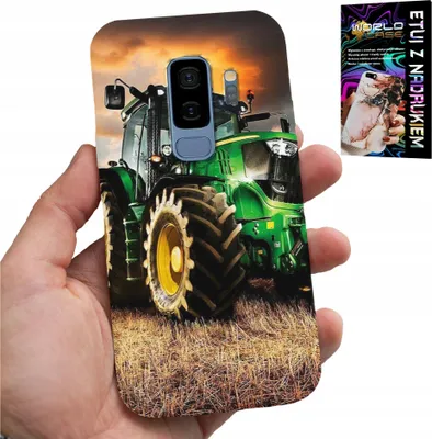 Image de Étui Pour Samsung Galaxy S9 Plus - Tracteur Agricole Tracteur Agricole + Film