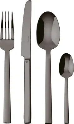 Produktbild von Sambonet Besteck 24tlg. Vh. Edelstahl/PVD 2Black 52769K81