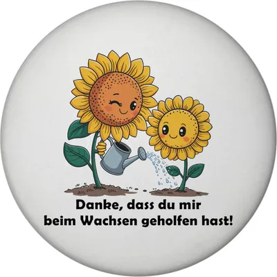 Produktbild von Danke - Sonnenblumen Magnet mit Flaschenöffner