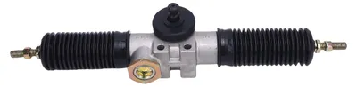 Image de Ensemble pignon et crémaillère de direction assistée 30T 420 mm en alliage d'acier haute performance pour kart, quad, UTV, tracteur et tondeuse