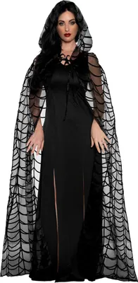Produktbild von Spinnweben Umhang für Halloween